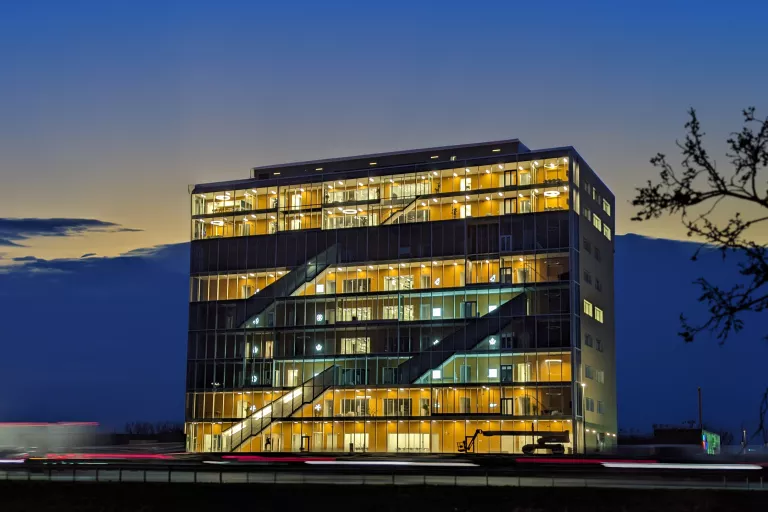 VIB Headquarters by night